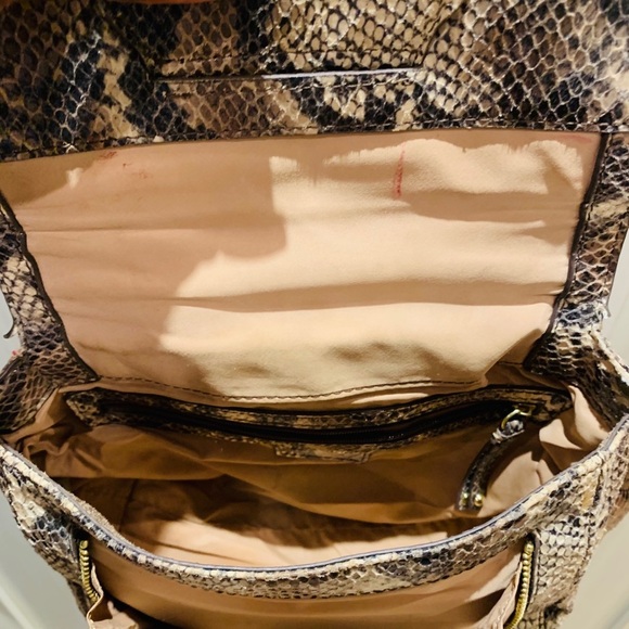 Snake print handbag NINE WEST -Excellent condition - Picture 8 of 12